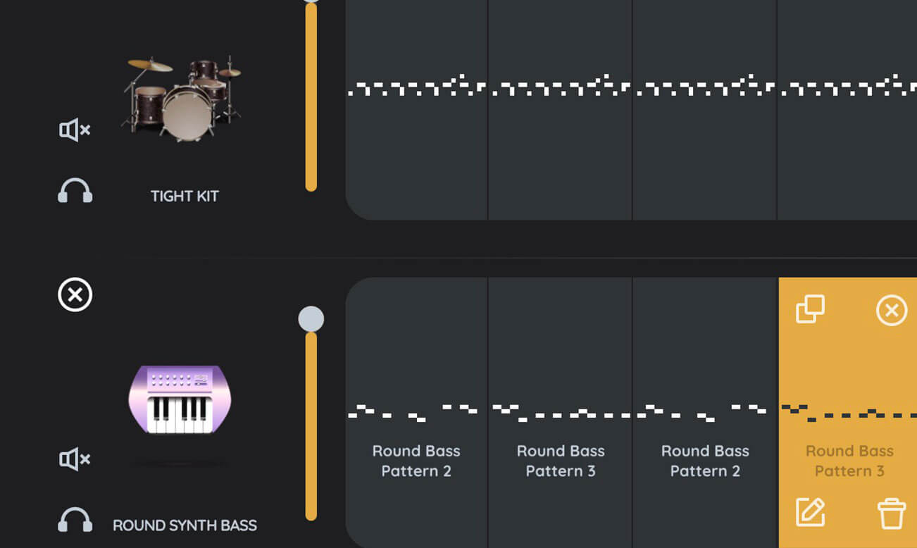 Tulis lagu secara visual